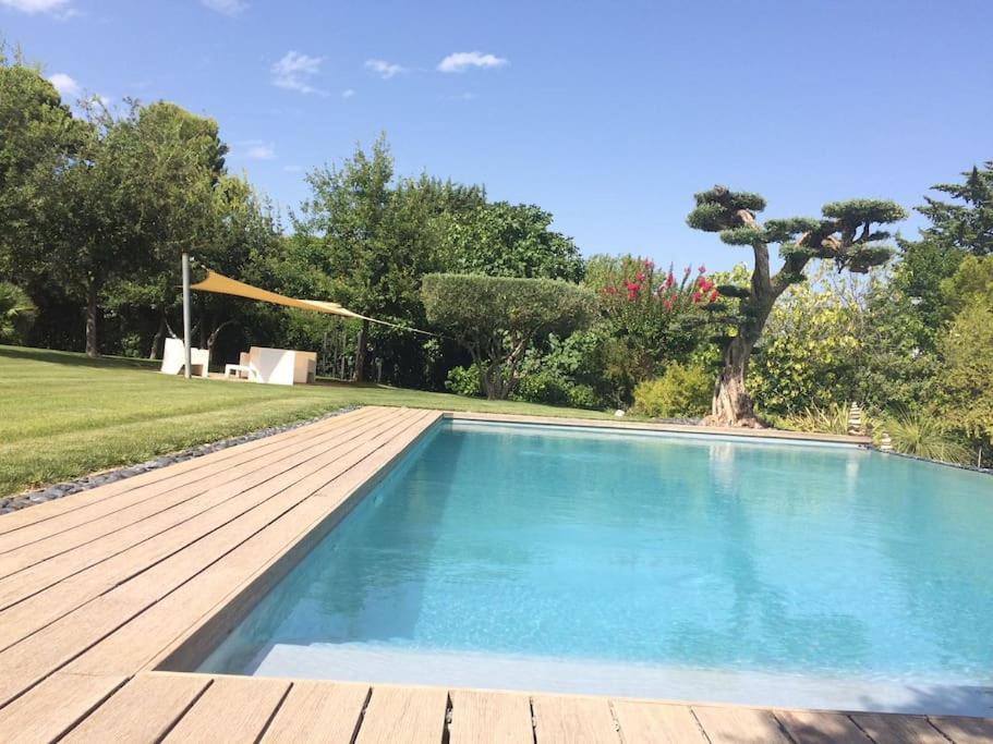 Bastide Languedocienne De Standing - Pezenas Le Clos De L'Amandier Luaran gambar