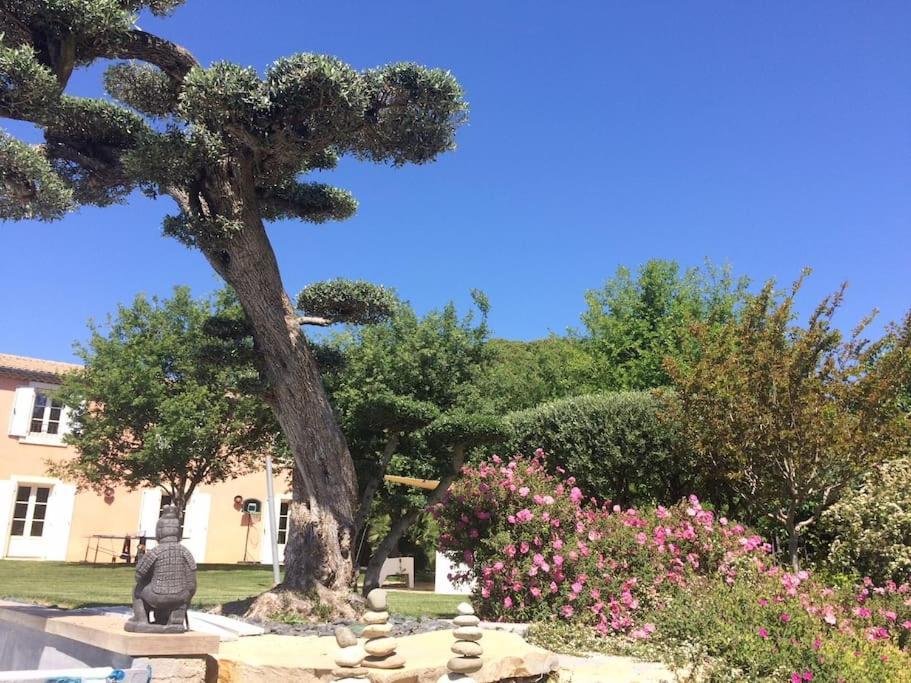 Bastide Languedocienne De Standing - Pezenas Le Clos De L'Amandier Luaran gambar